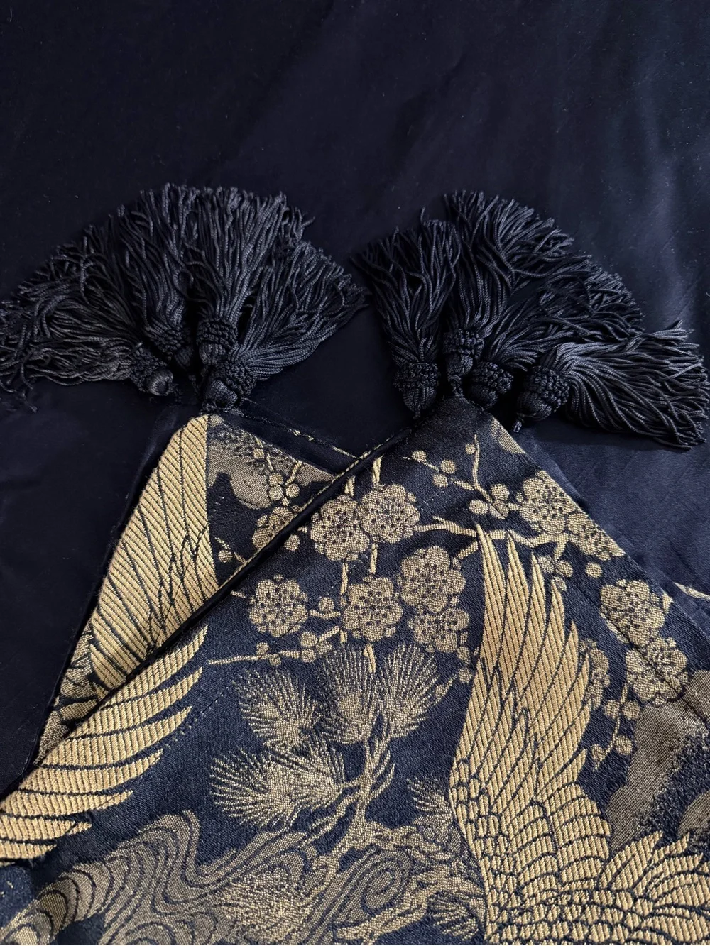 Eastern Accents Luxury Crane & Peony Queen Bedding Set (3-Piece)